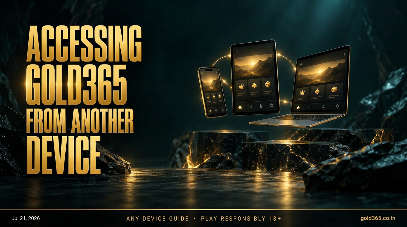 Banner for Accessing Gold365 from Another Device