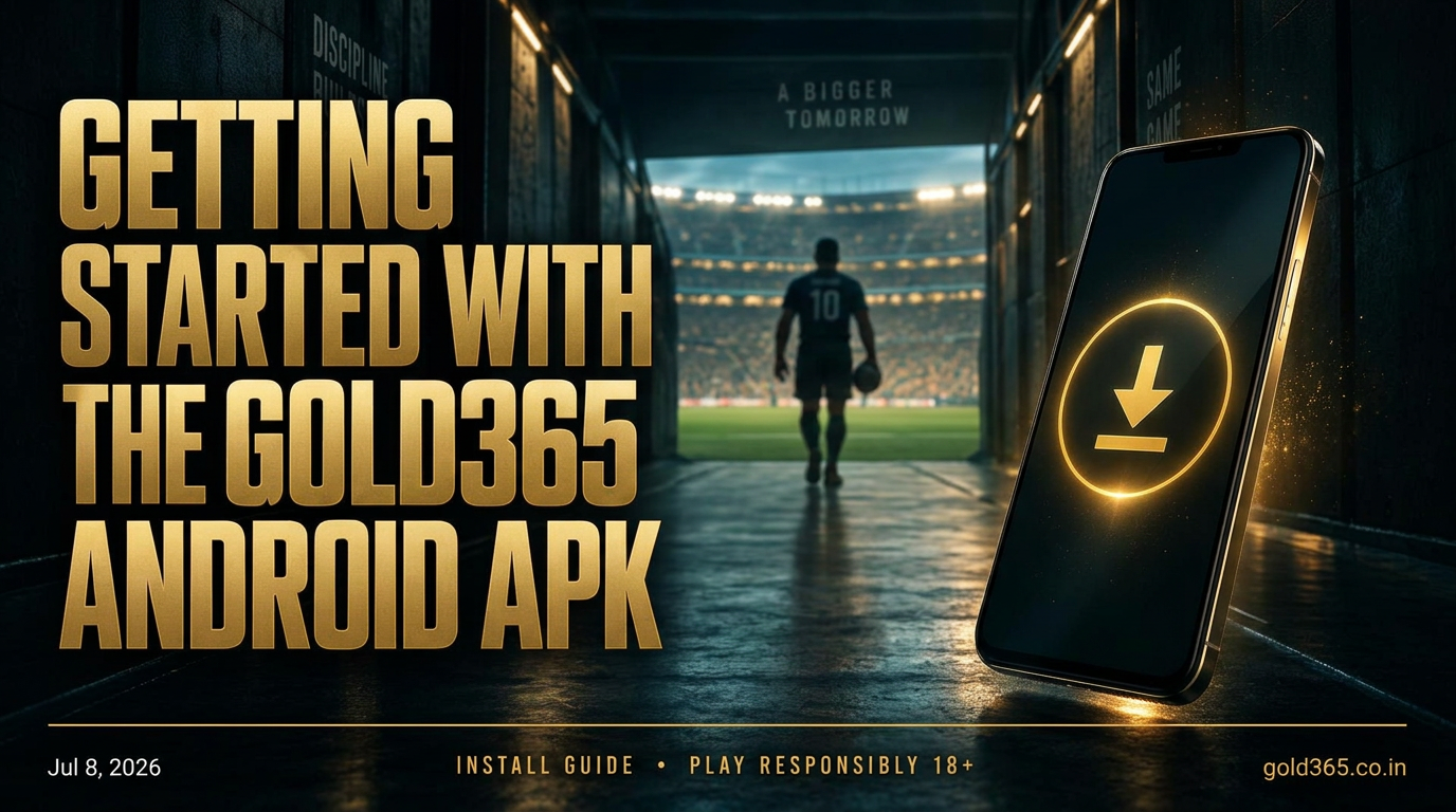 Banner for Getting Started with the Gold365 Android APK
