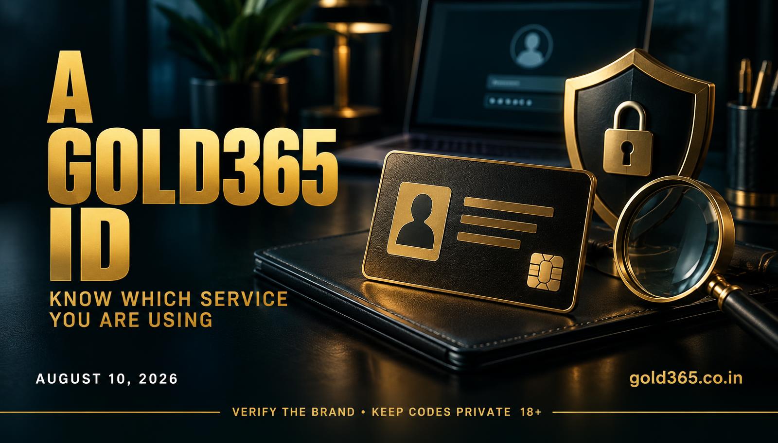 Banner for This Site Issues a Gold365 ID, Not a Reddy Anna Club