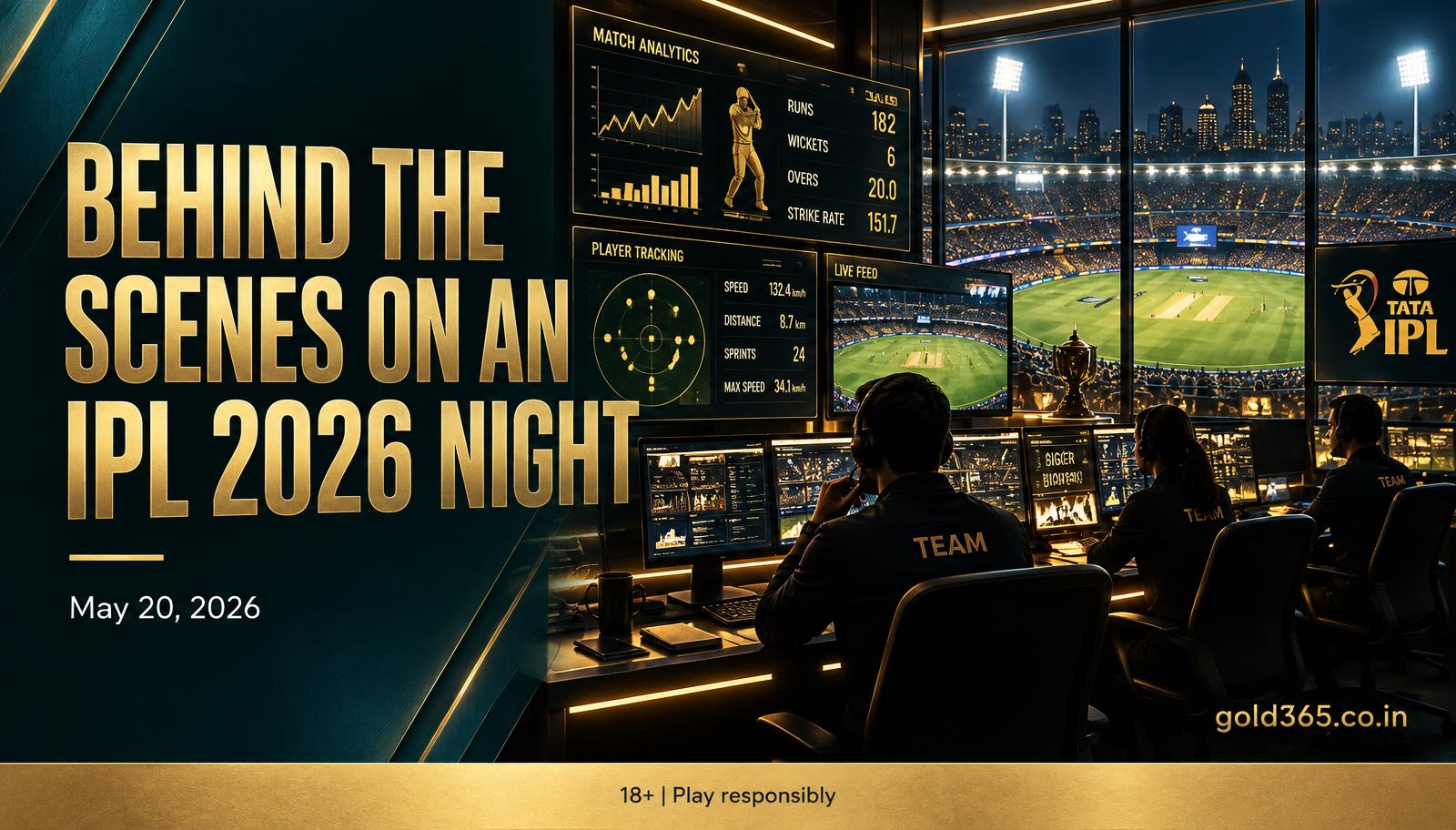 Banner for What Gold365 Is Doing Behind the Scenes on an IPL 2026 Night