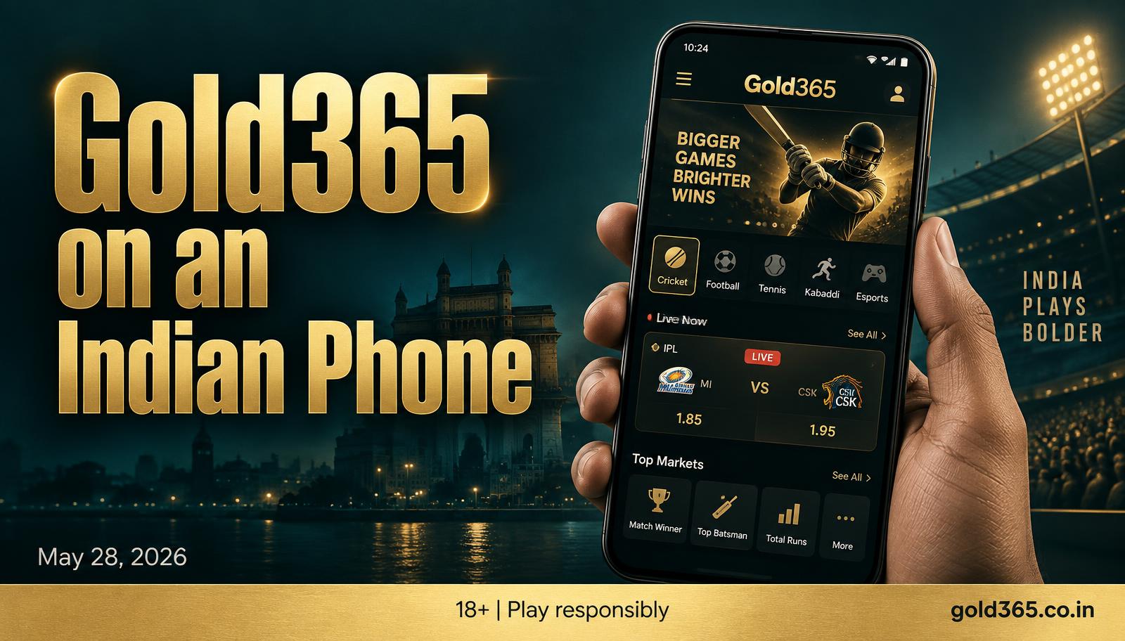 Banner for Gold365 on an Indian Phone: The Features People Actually Use