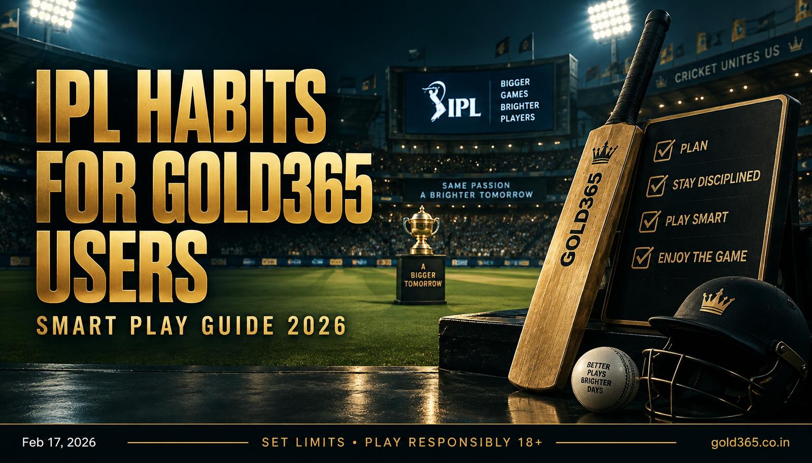 Banner for IPL betting habits for Gold365 users in 2026