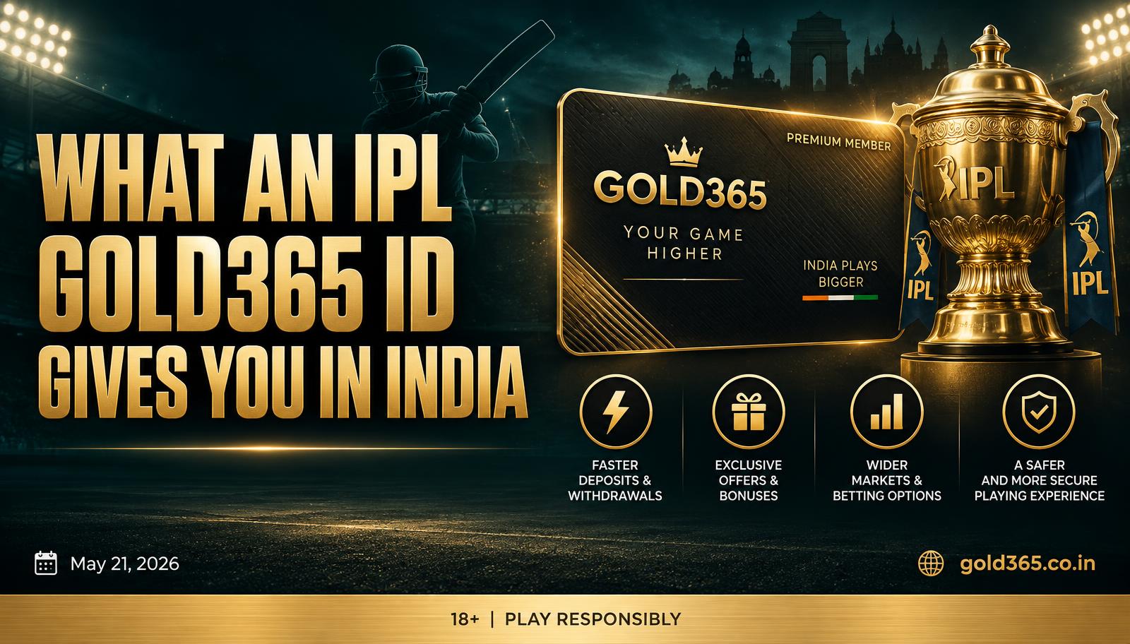 Banner for What an IPL Gold365 ID Actually Gives You in India
