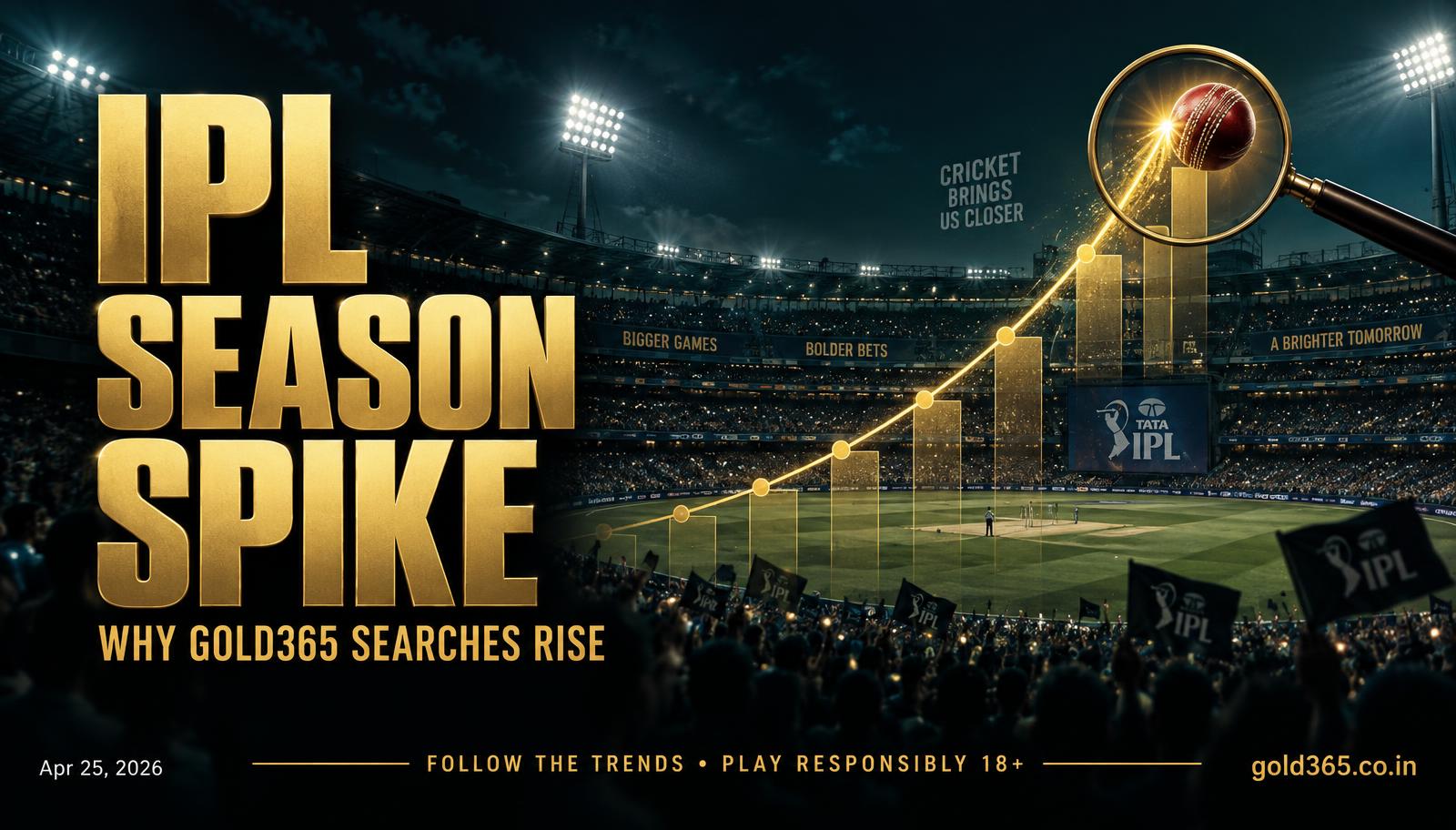 Banner for Why Gold365 Searches Spike in IPL Weeks