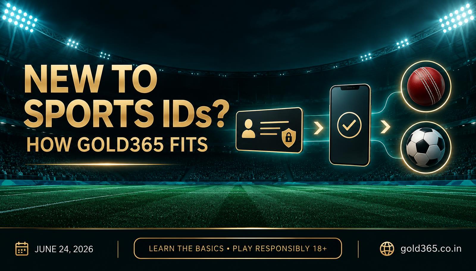 Banner for New to Sports IDs: How Gold365 Fits
