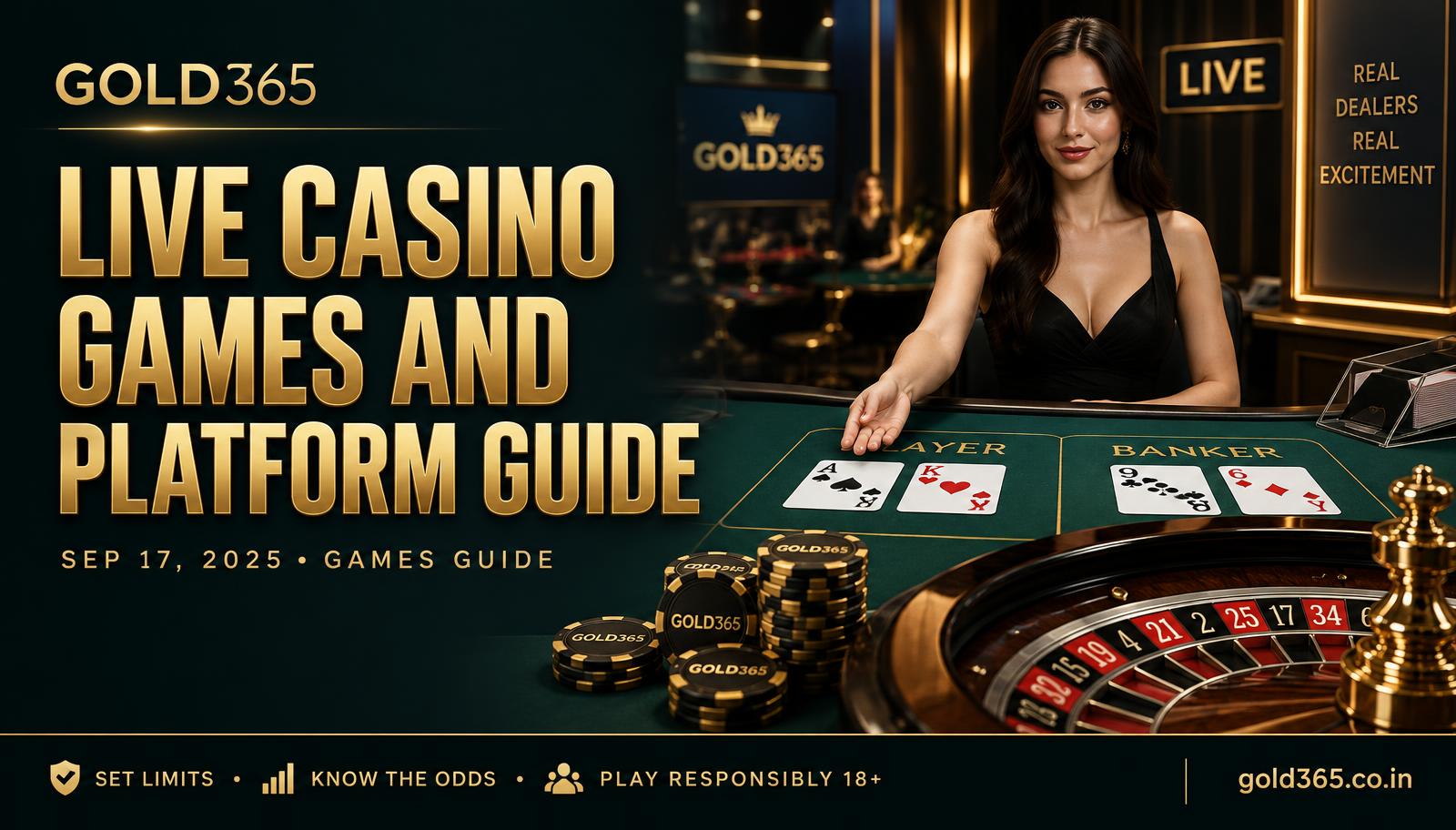 Banner for Gold365 Live Casino: Games and Platform Guide