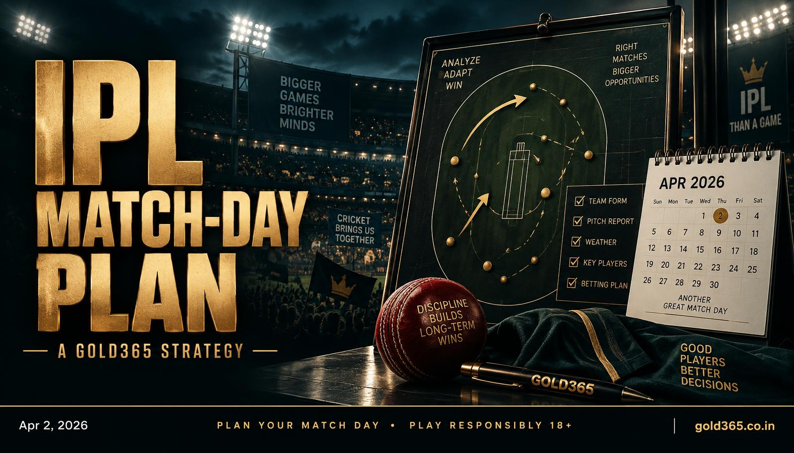 Banner for An IPL Match-Day Plan for Gold365