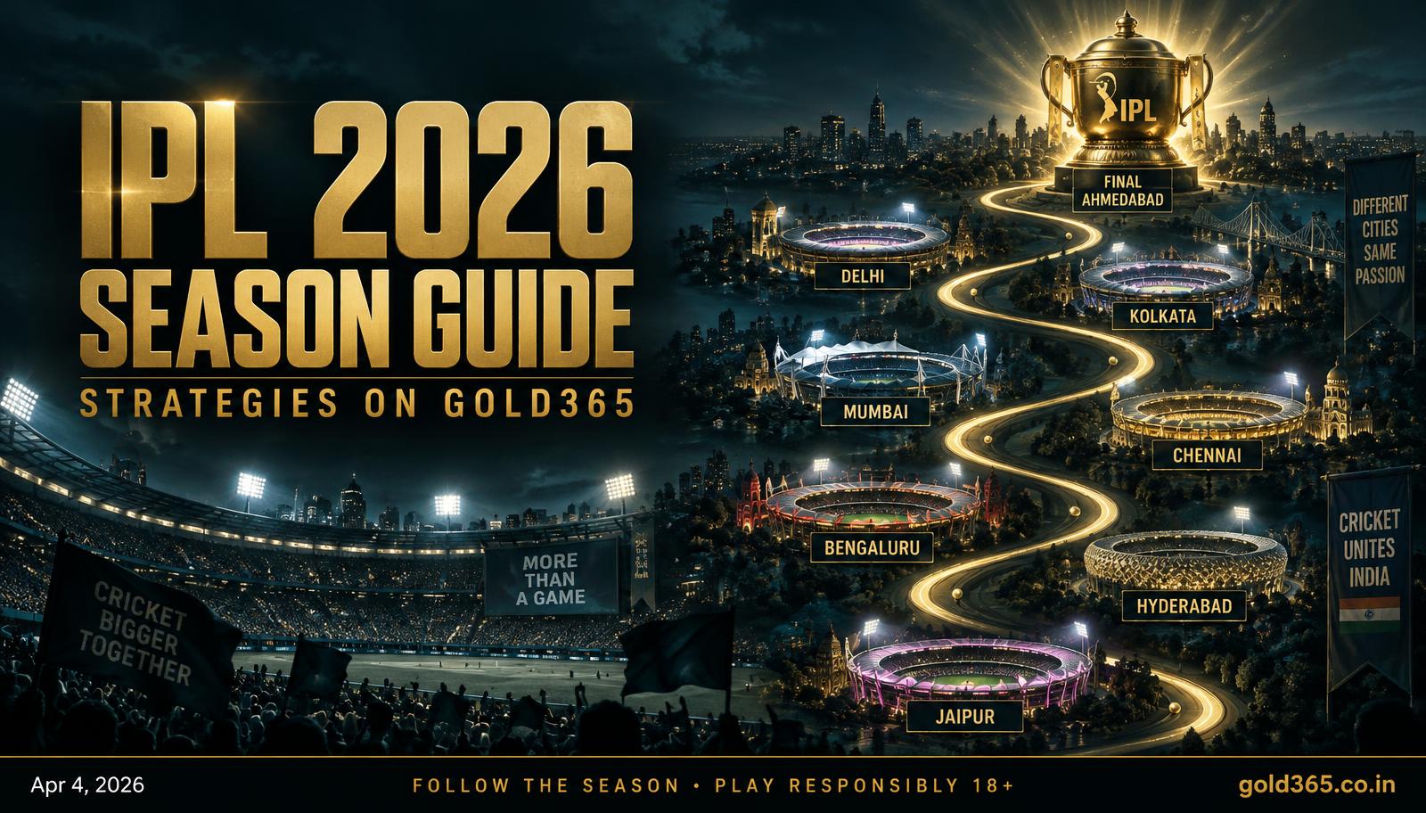 Banner for The IPL 2026 Season Guide for Gold365
