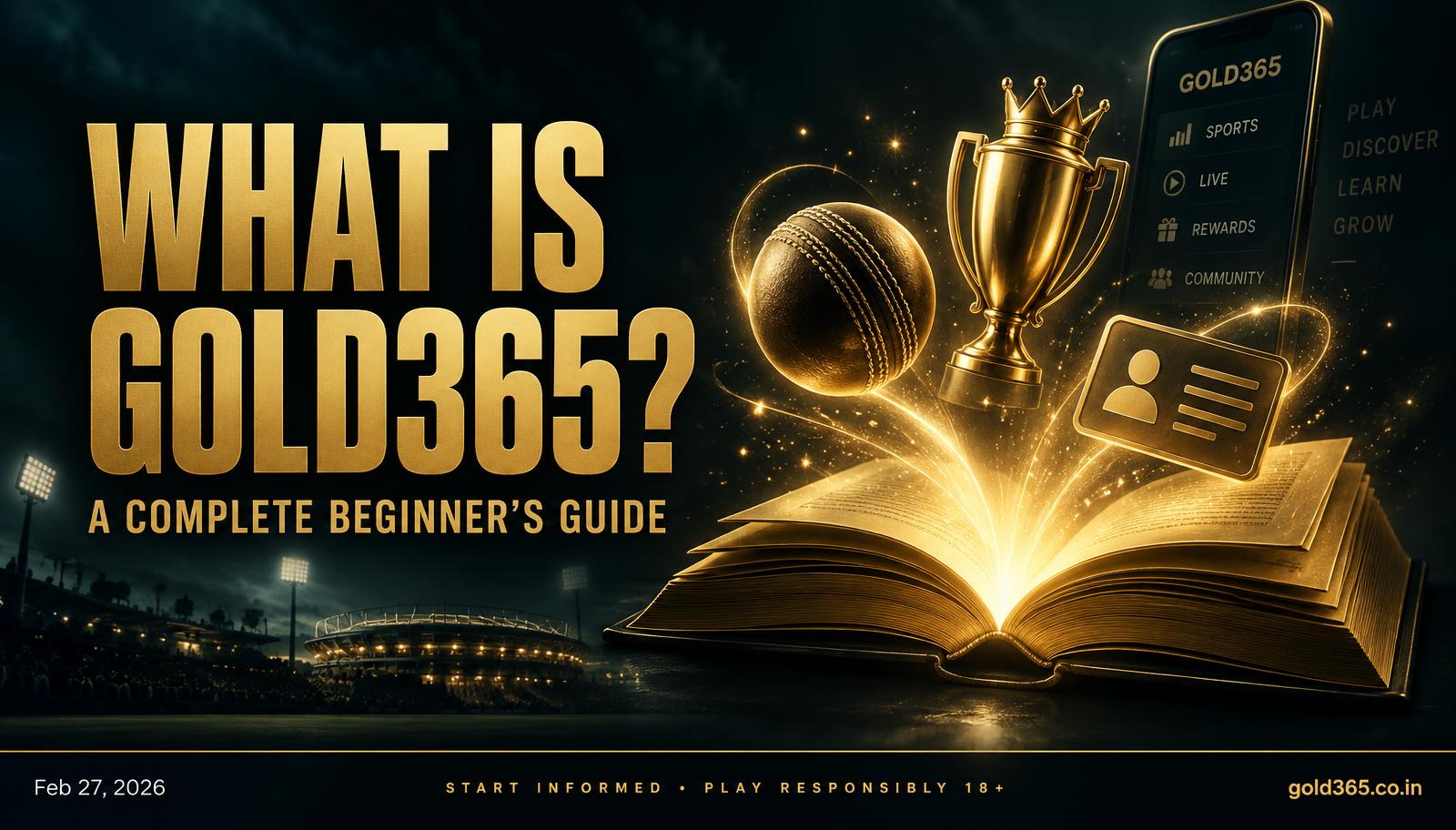 Banner for What is Gold365? A beginner's guide